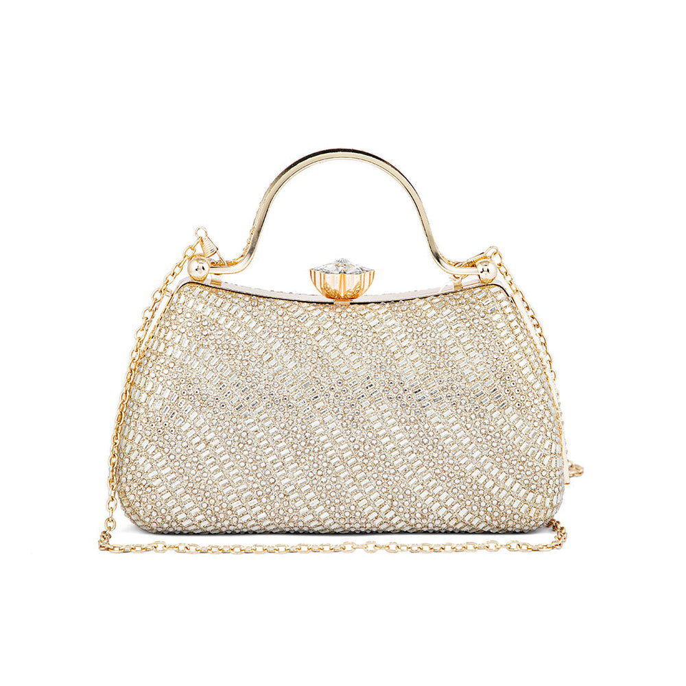 Golden Fancy Clutch P24186