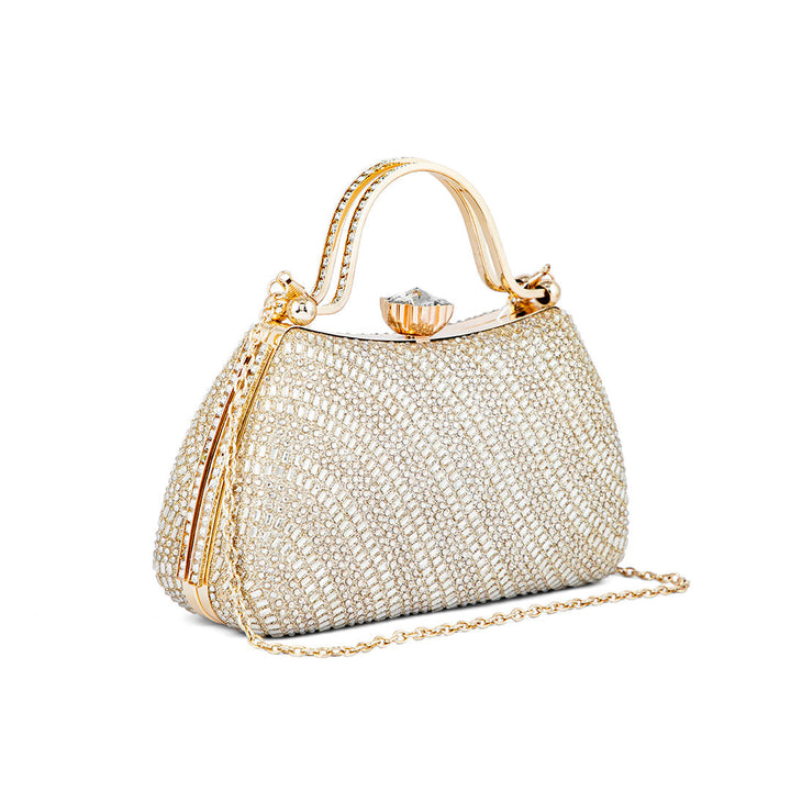 Golden Fancy Clutch P24186