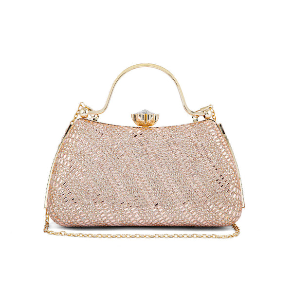 Champagne Fancy Clutch P24186