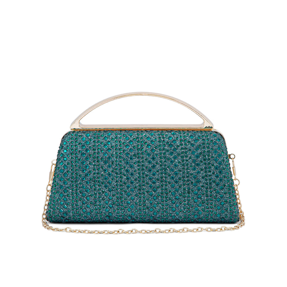 Green Fancy Clutch P24188