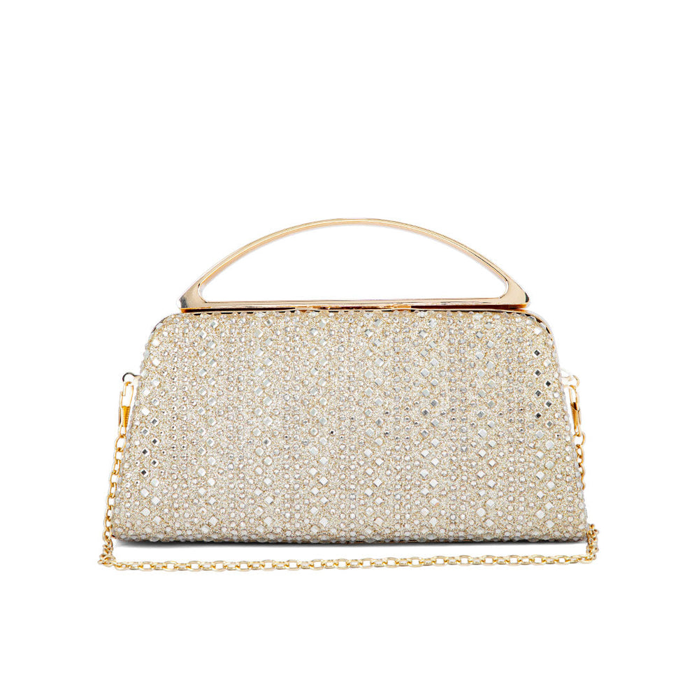 Golden Fancy Clutch P24188