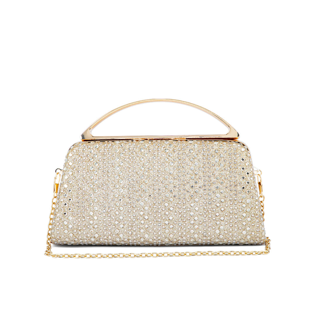 Golden Fancy Clutch P24188