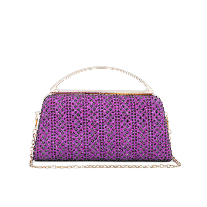 Purple Fancy Clutch P24188