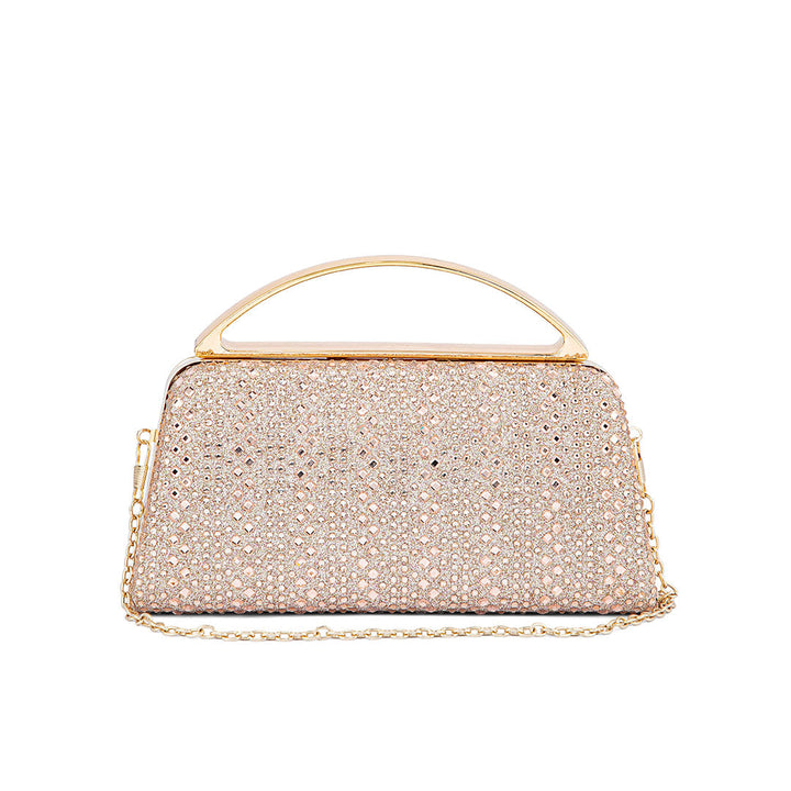 Champagne Fancy Clutch P24188