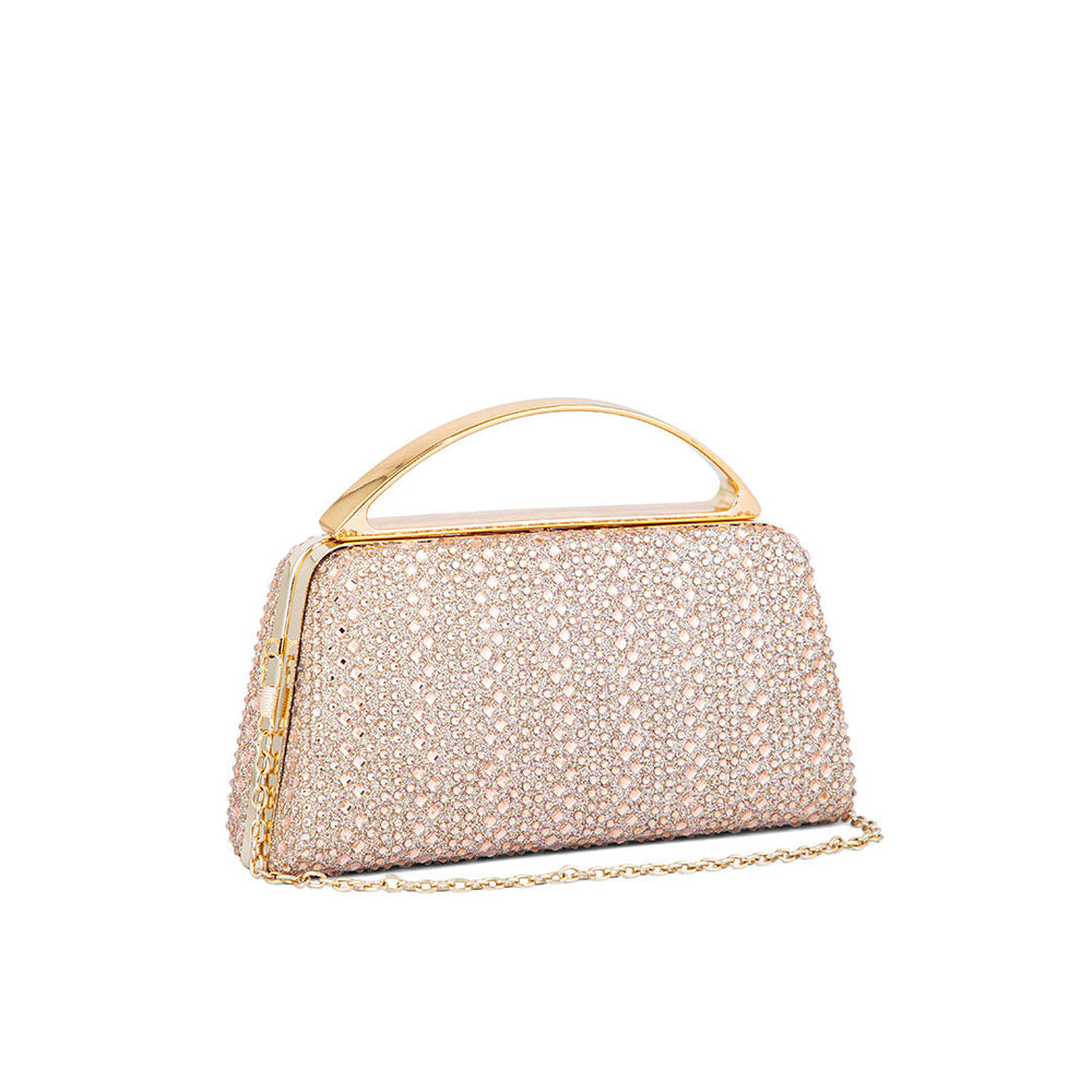 Champagne Fancy Clutch P24188