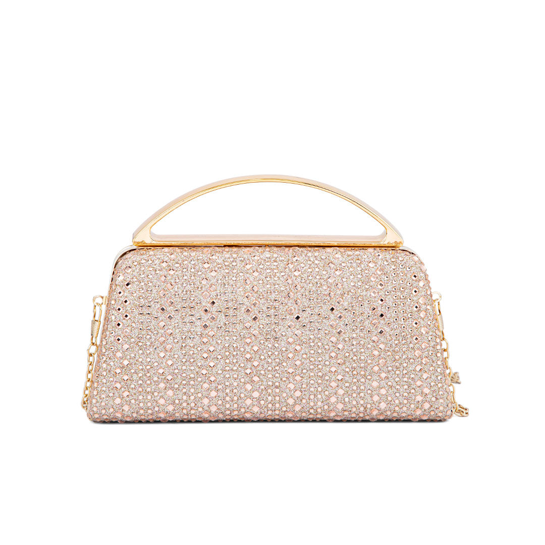 Champagne Fancy Clutch P24188