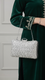 Silver Fancy Clutch P24189