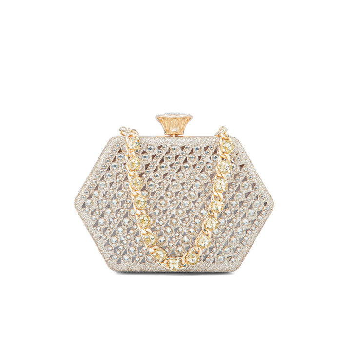 Golden Fancy Clutch P24191