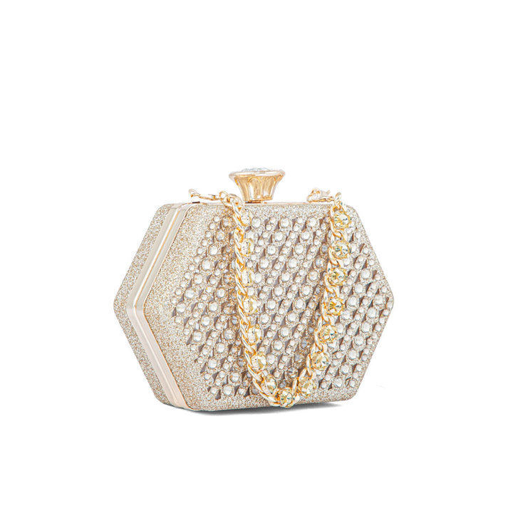 Golden Fancy Clutch P24191
