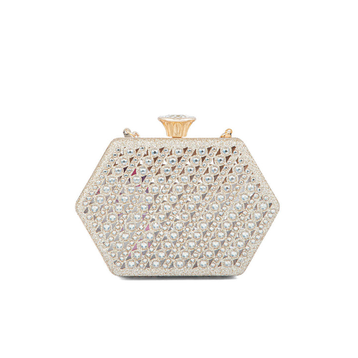 Golden Fancy Clutch P24191