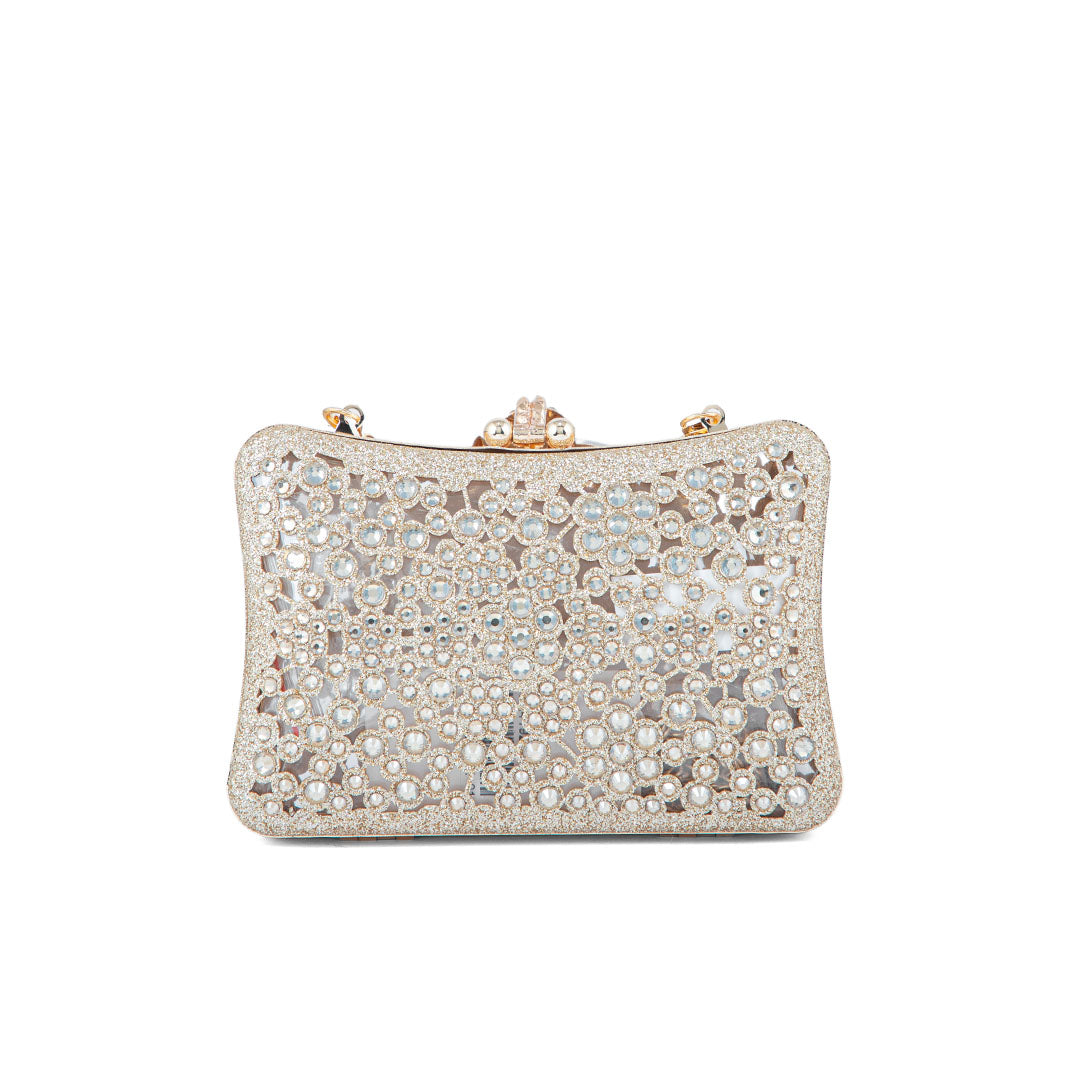 Golden Fancy Clutch P24192