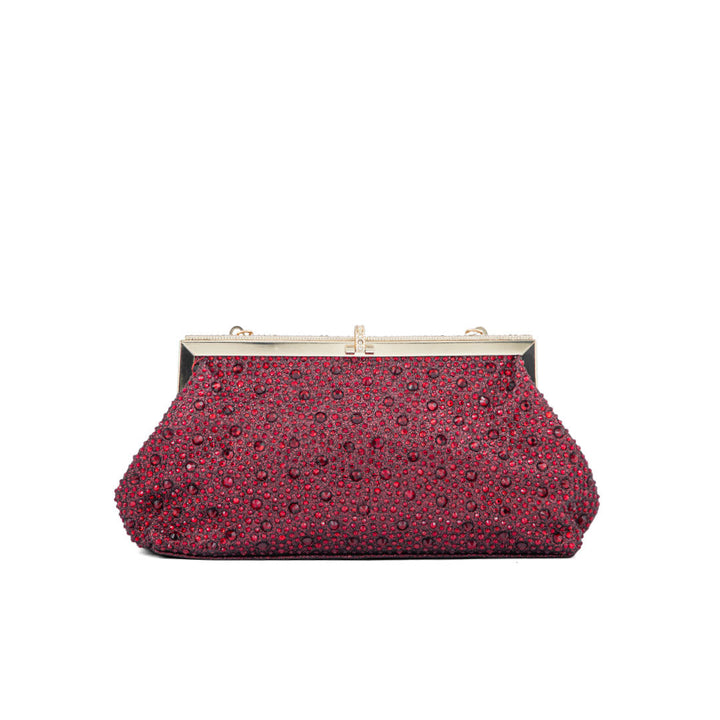 Maroon Fancy Clutch P24195