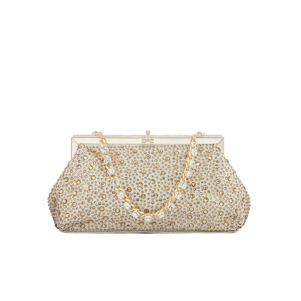 Golden Fancy Clutch P24195