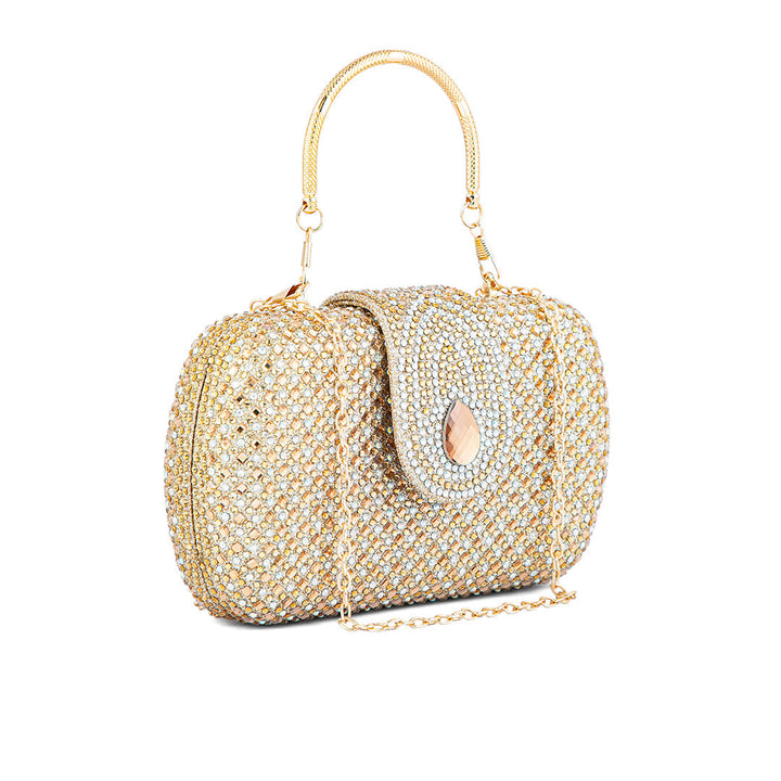Golden Fancy Clutch P24200