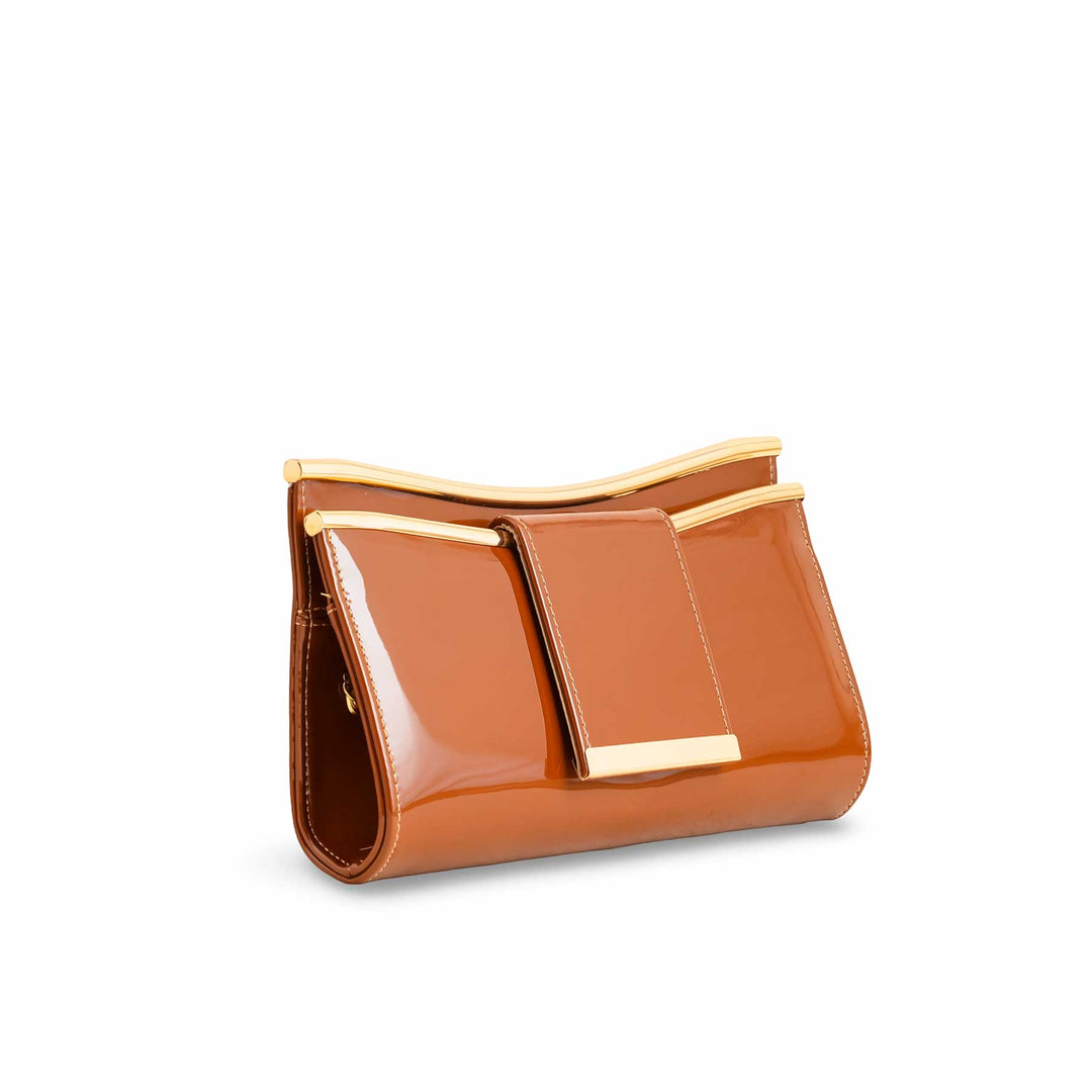 Coffee Formal Clutch P24207