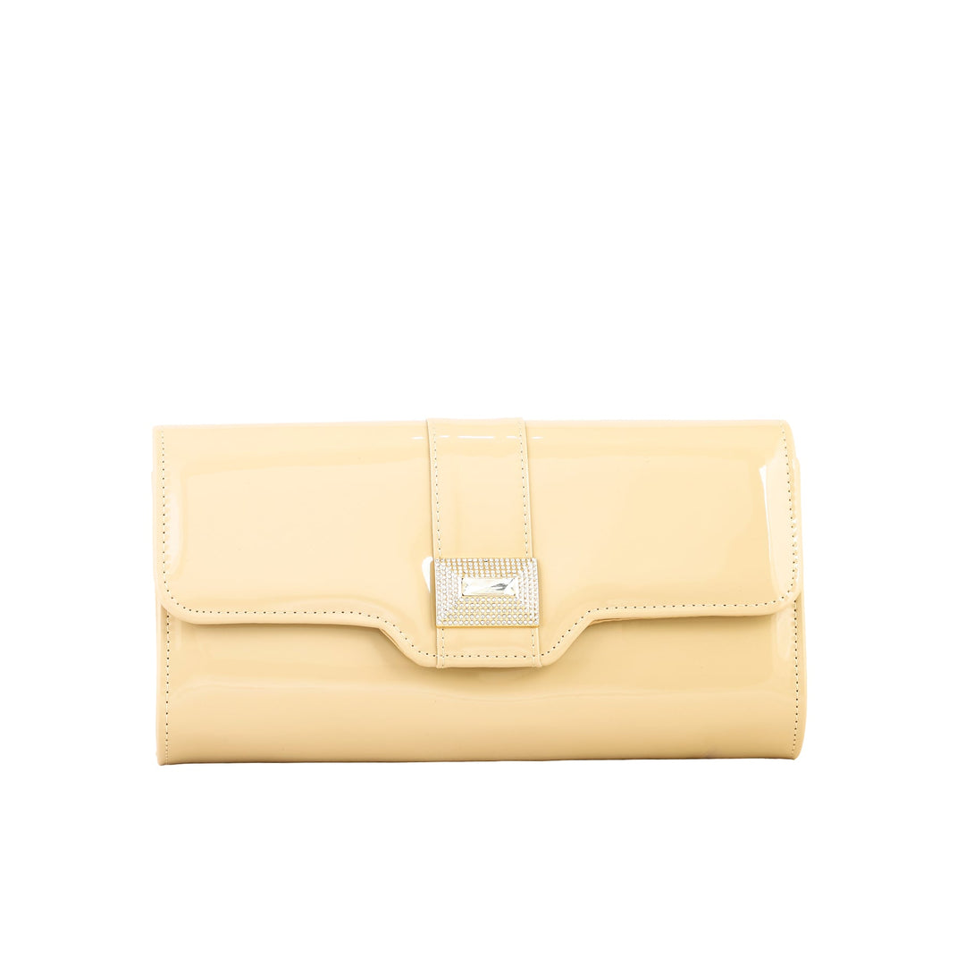 Beige Formal Clutch For Women P24209