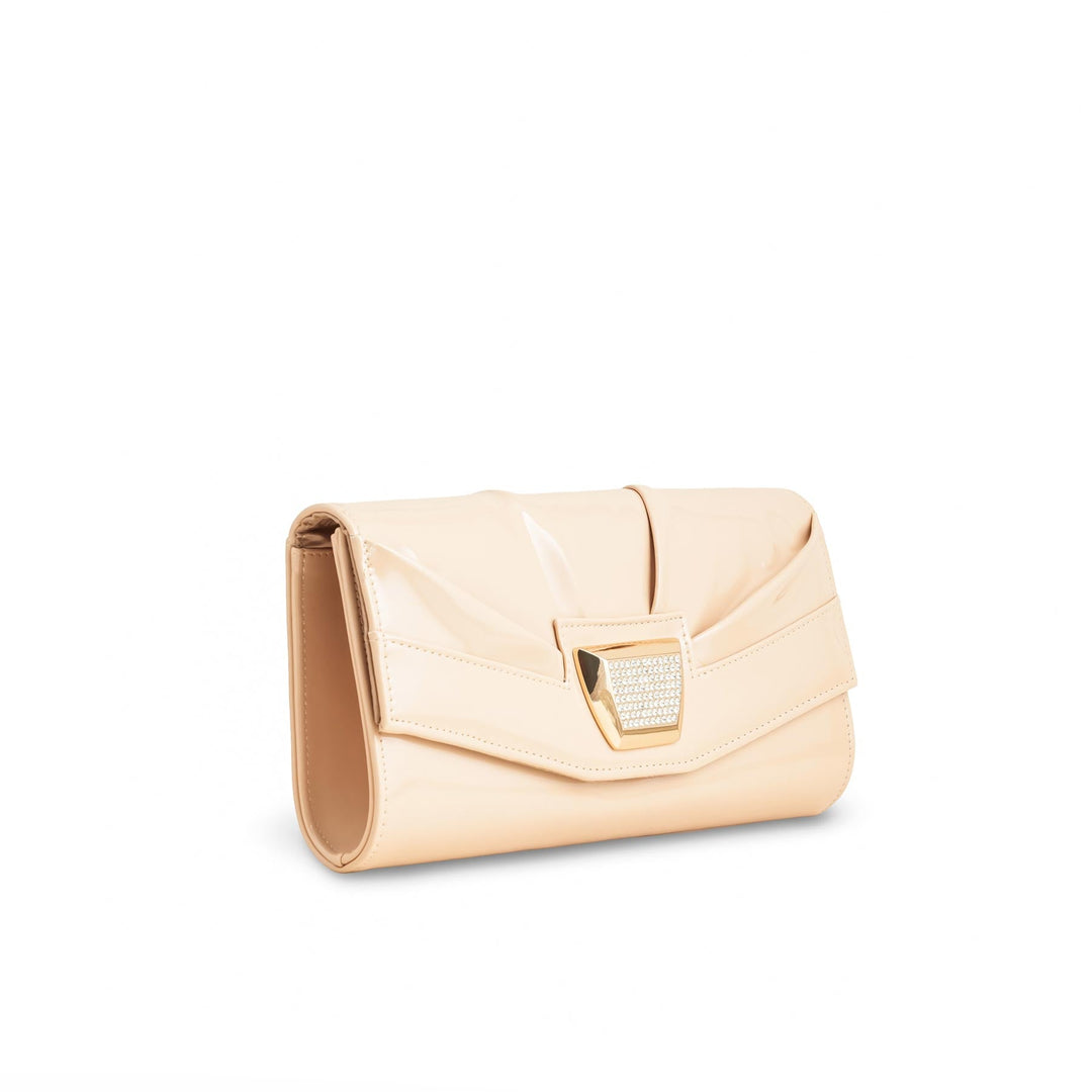 Beige Formal Clutch P24210