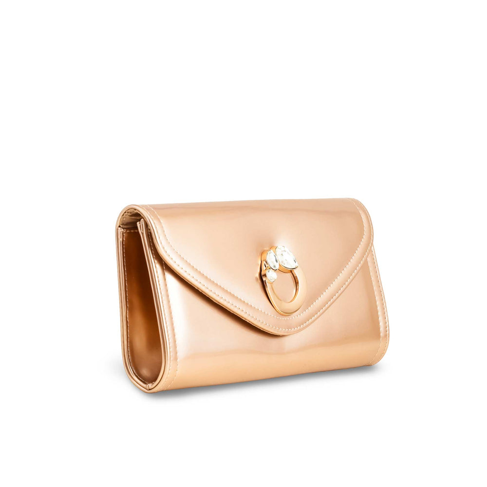 Champagne Formal Clutch P24211