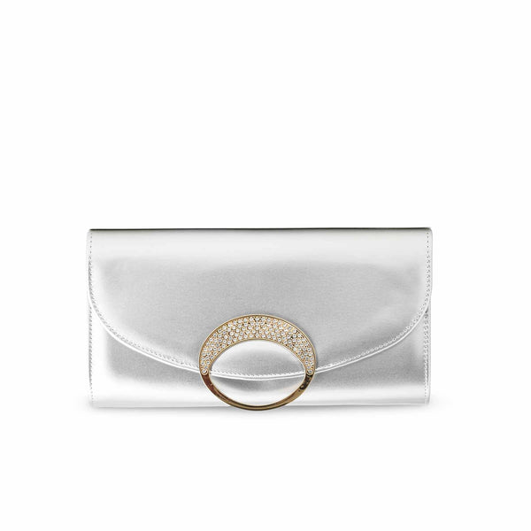 Silver Formal Clutch P24212