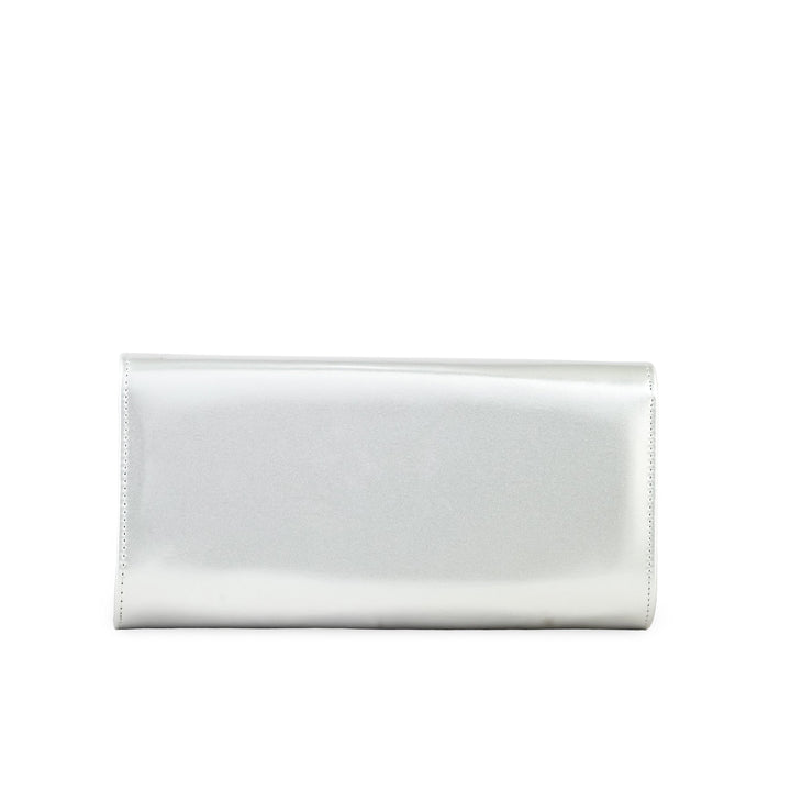 Silver Women Formal Clutch P24214