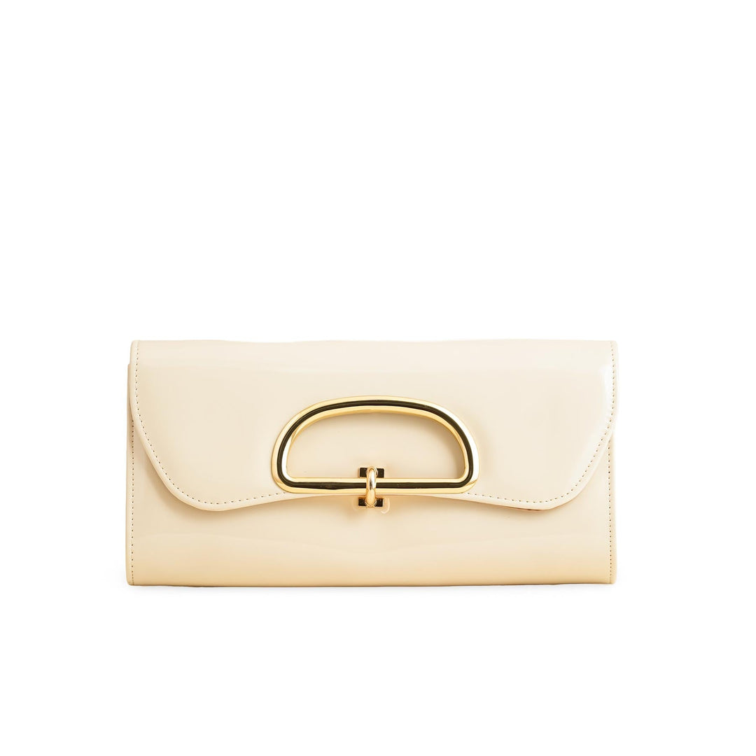 Beige Formal Clutch P24214