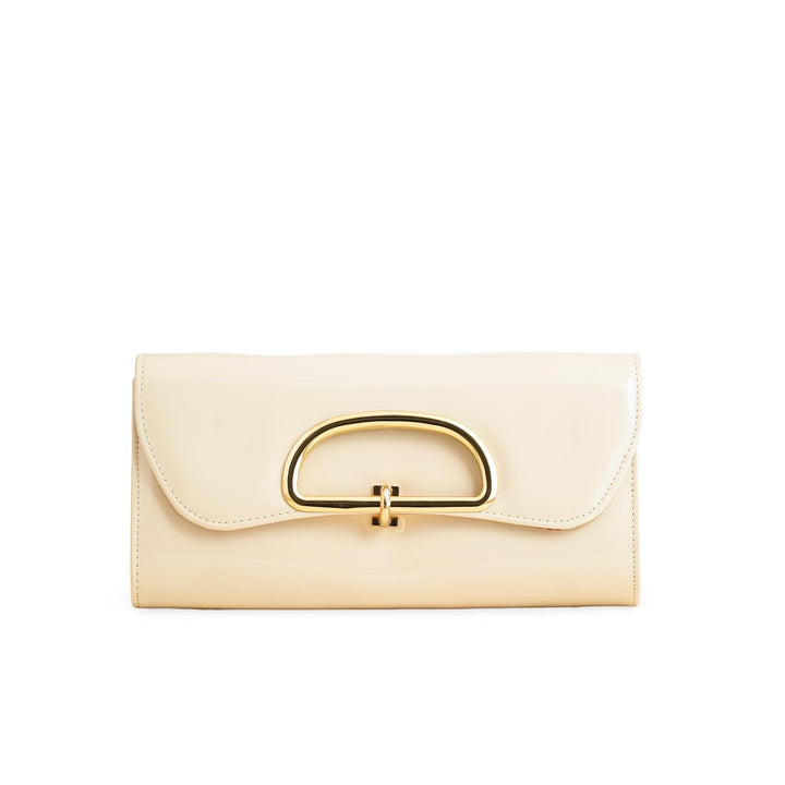 Beige Formal Clutch P24214