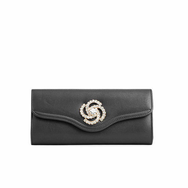 Black Formal Clutch P24215