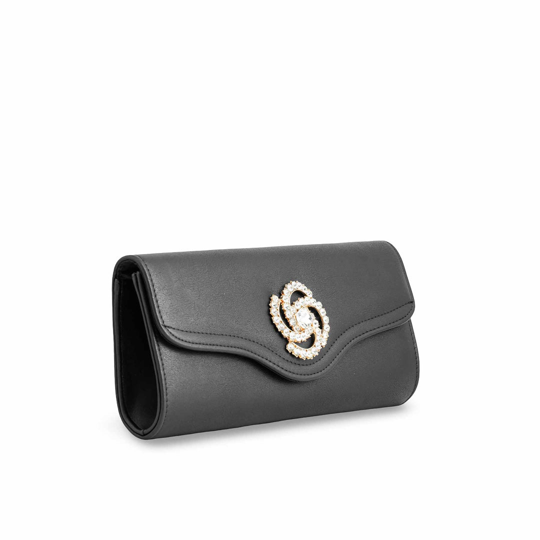 Black Formal Clutch P24215
