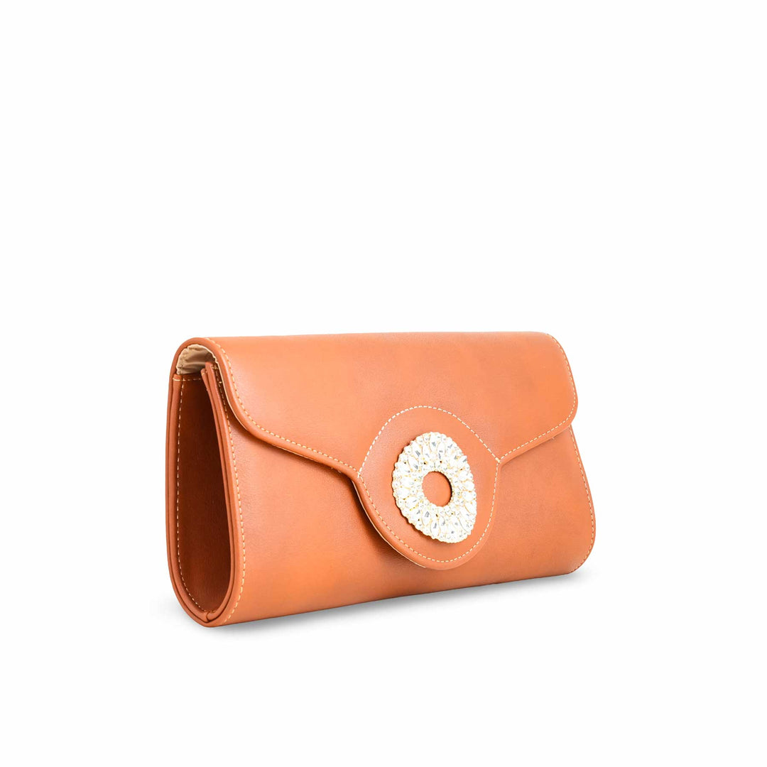 Coffee Formal Clutch P24217