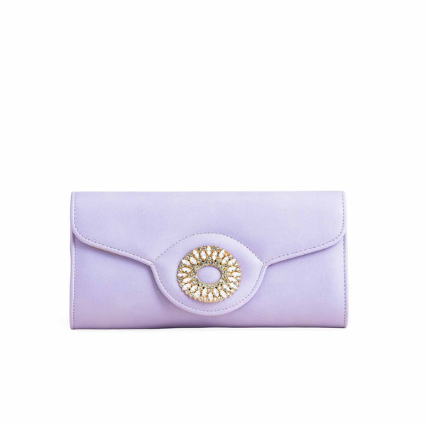 Purple Formal Clutch P24217