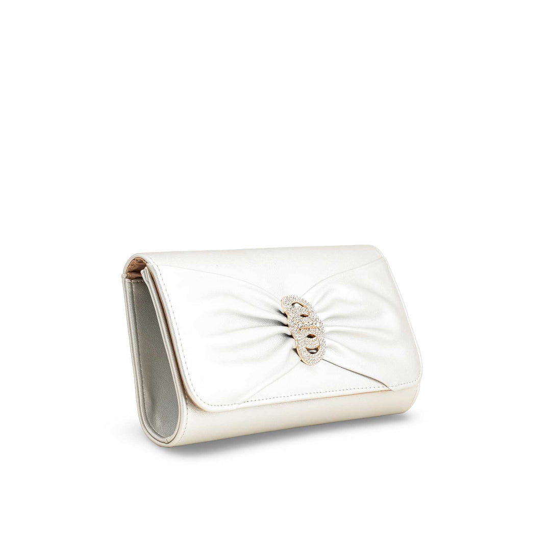 Silver Formal Clutch P24218