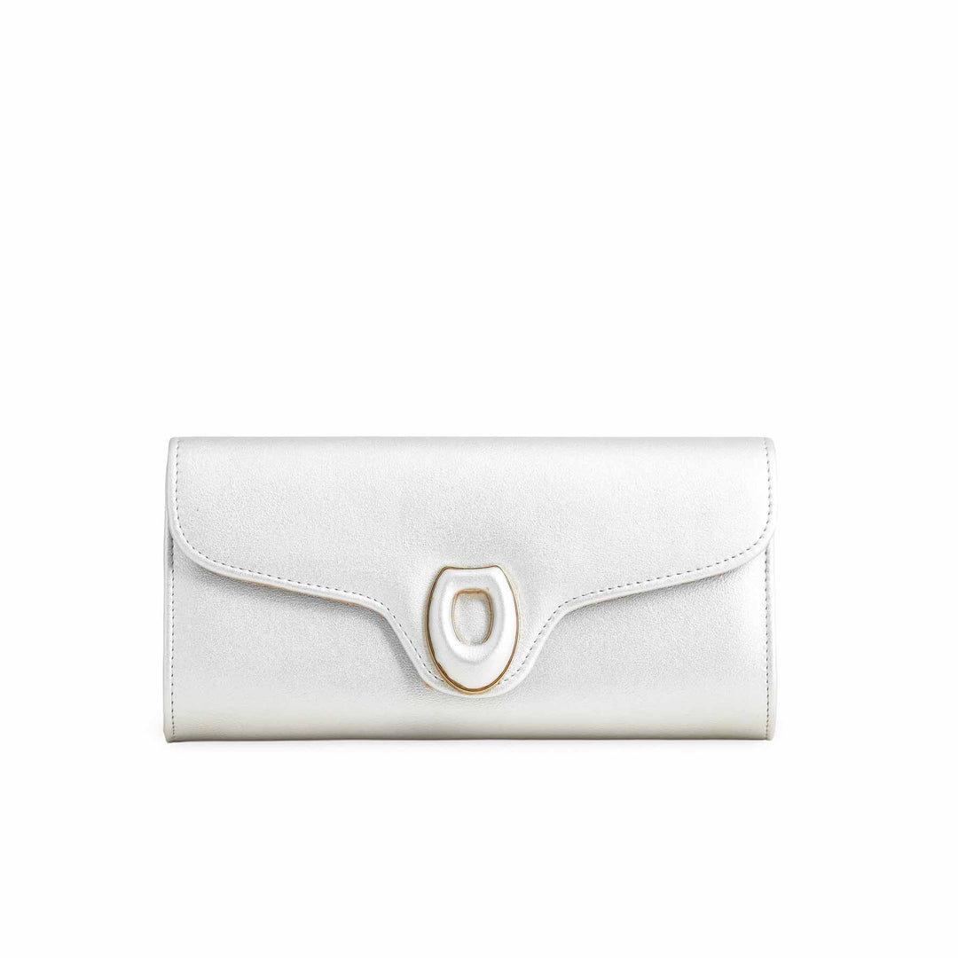 Silver Formal Clutch P24219