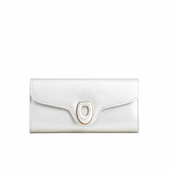 Silver Formal Clutch P24219