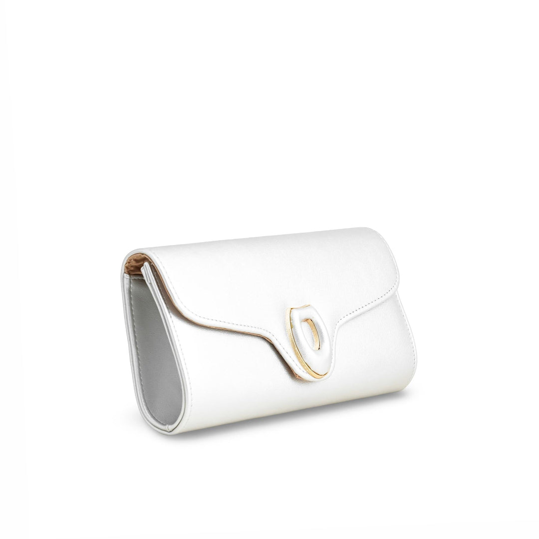 Silver Formal Clutch P24219
