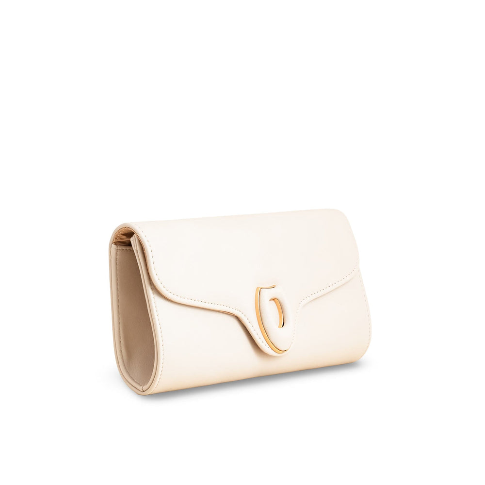 Beige Formal Clutch P24219