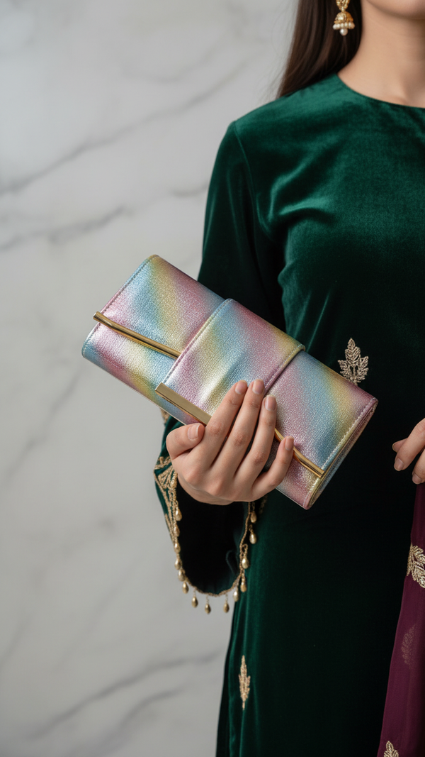 Multy Women Formal Clutch P24221