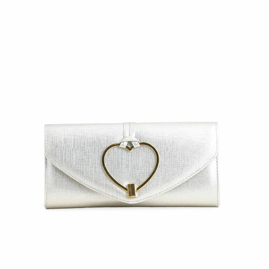 Silver Formal Clutch P24223