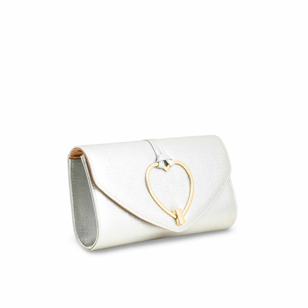 Silver Formal Clutch P24223