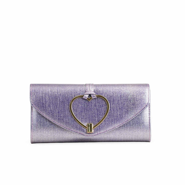 Purple Formal Clutch P24223