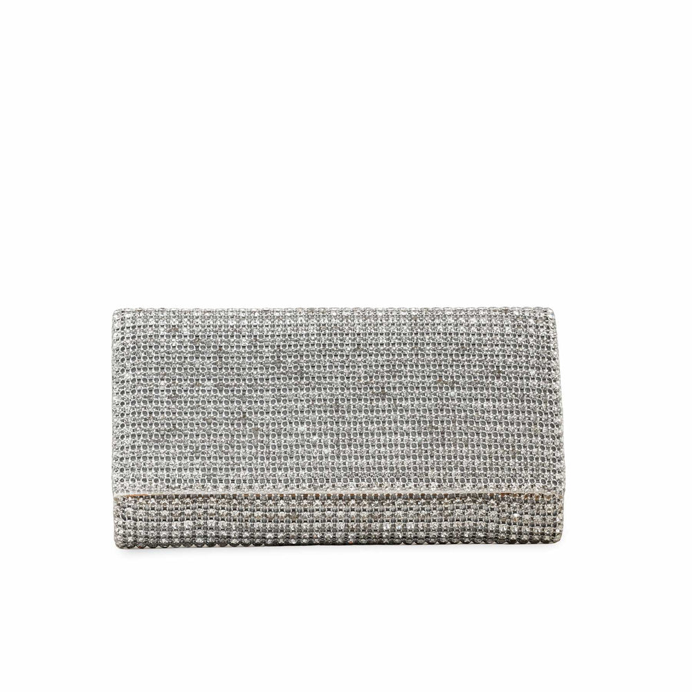 Silver Bridal Clutch P24226