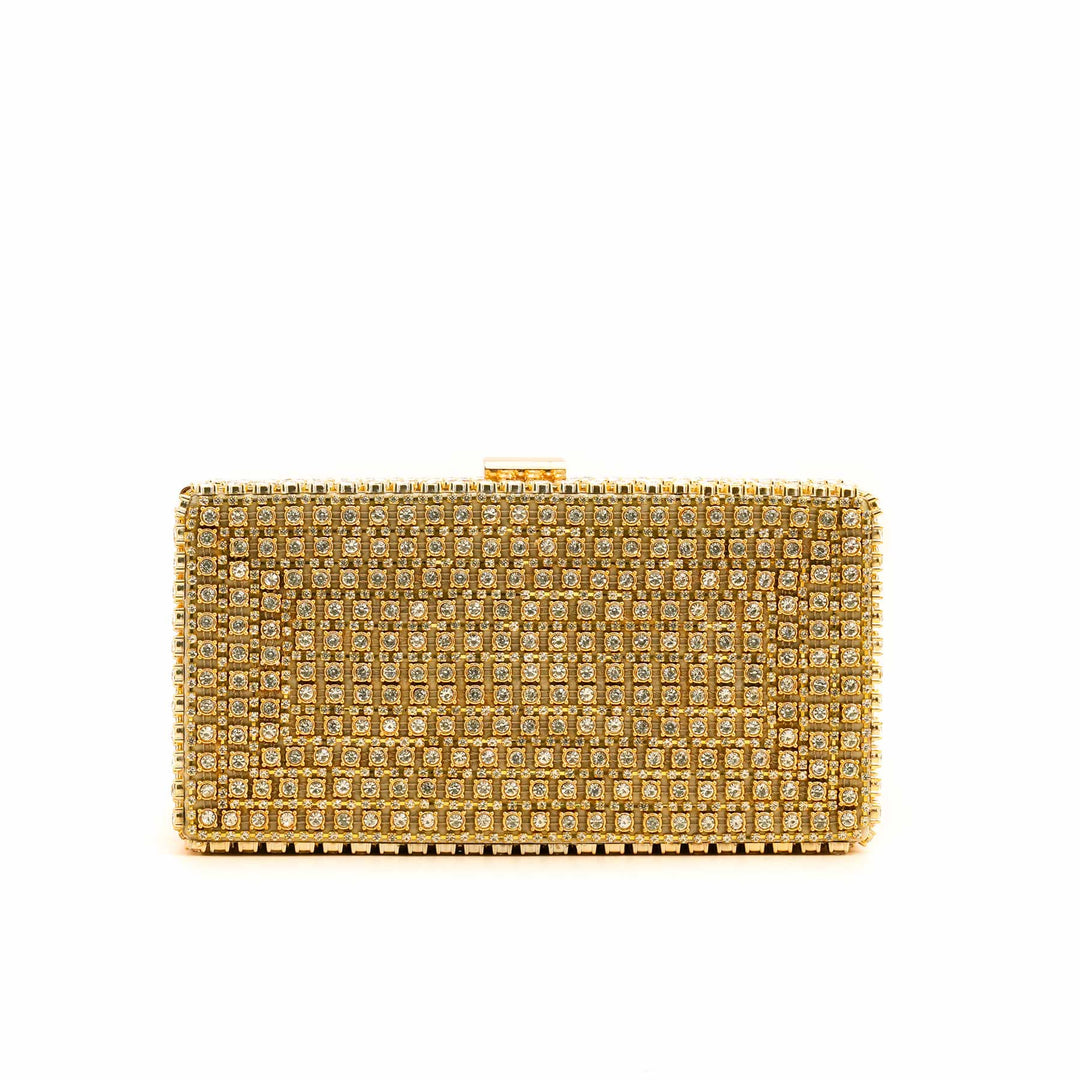 Golden Bridal Clutch P24229