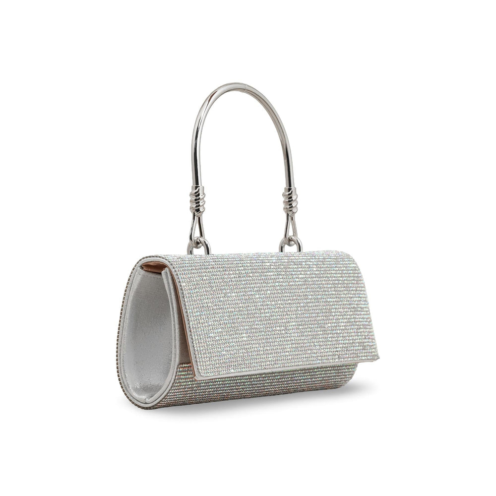 Silver Fancy Clutch P24231
