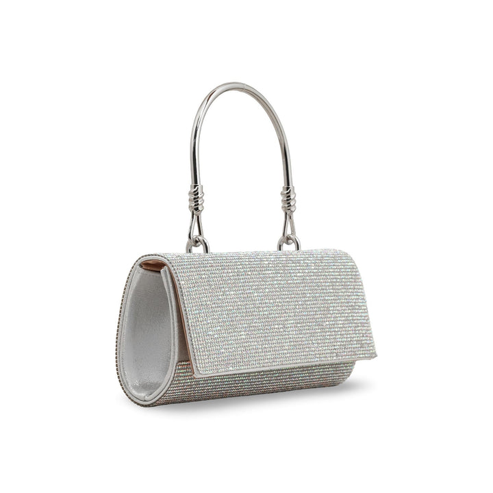 Silver Fancy Clutch P24231