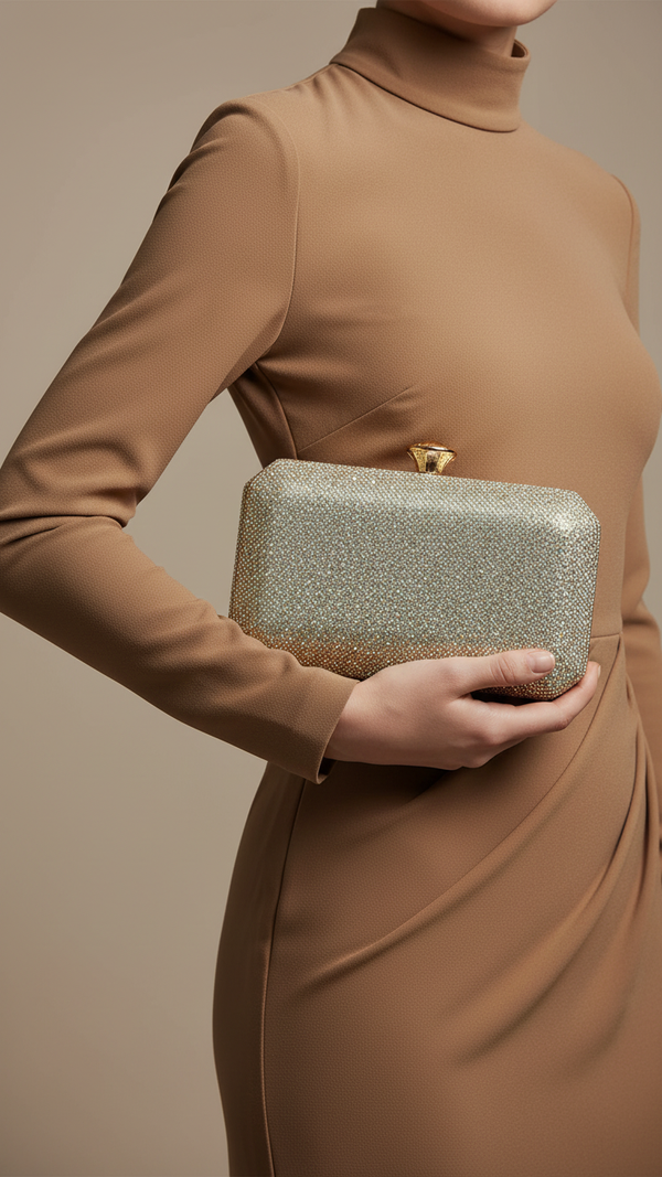 AB Golden Fancy Clutch p24237