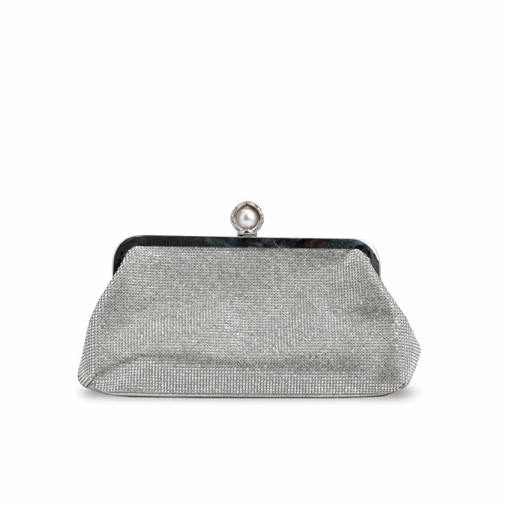 Silver Fancy Clutch p24239