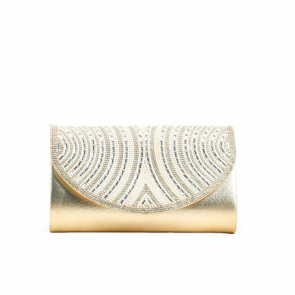Golden Fancy Clutch p24243