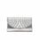 Silver Fancy Clutch p24243