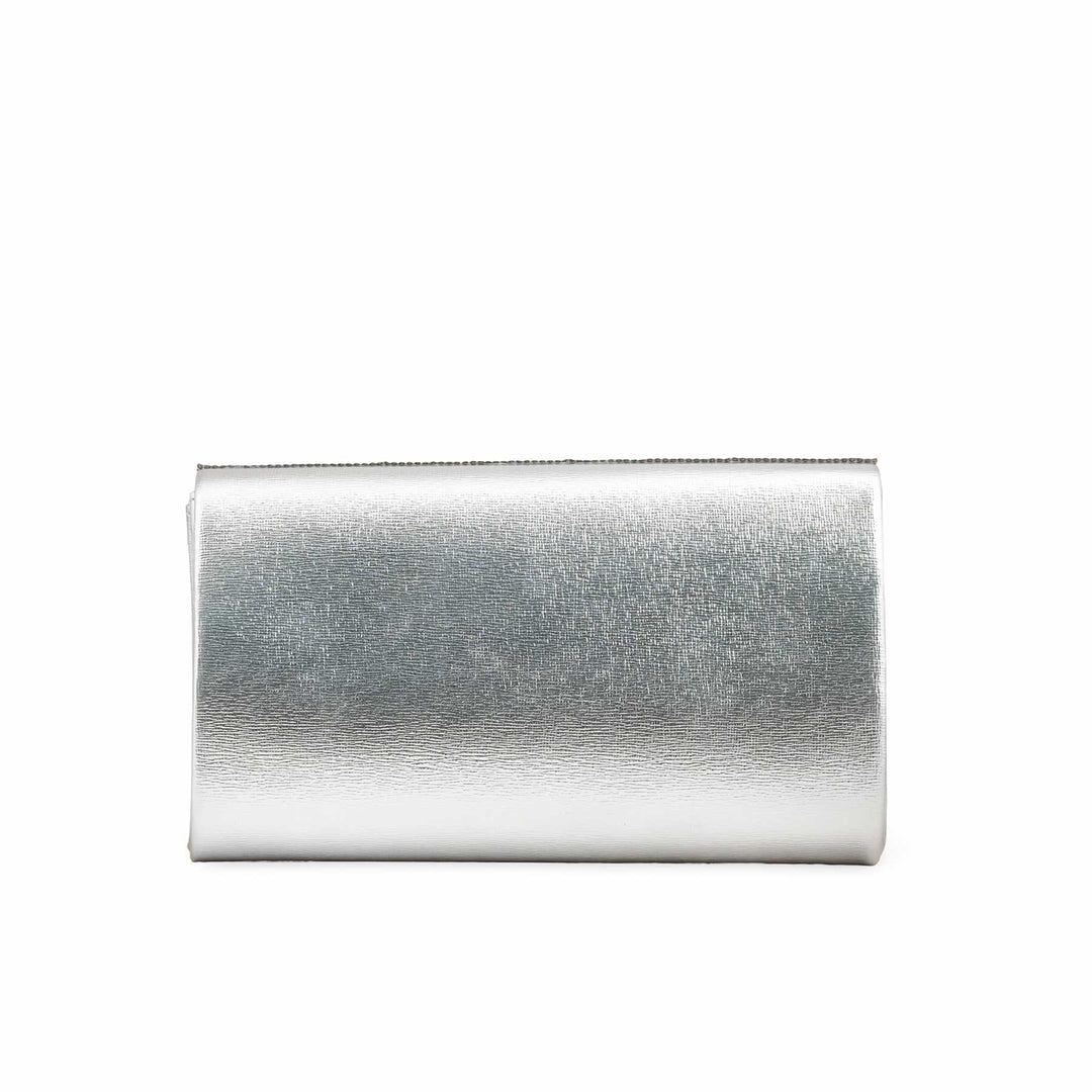 Silver Fancy Clutch p24243