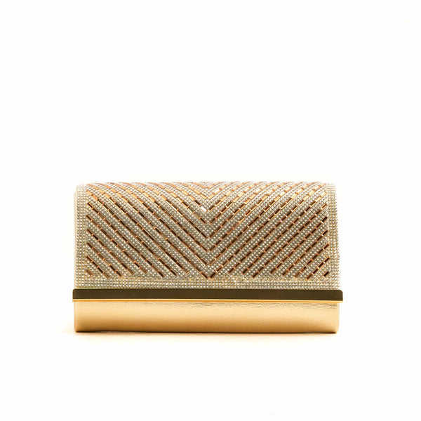 Golden Fancy Clutch P24244