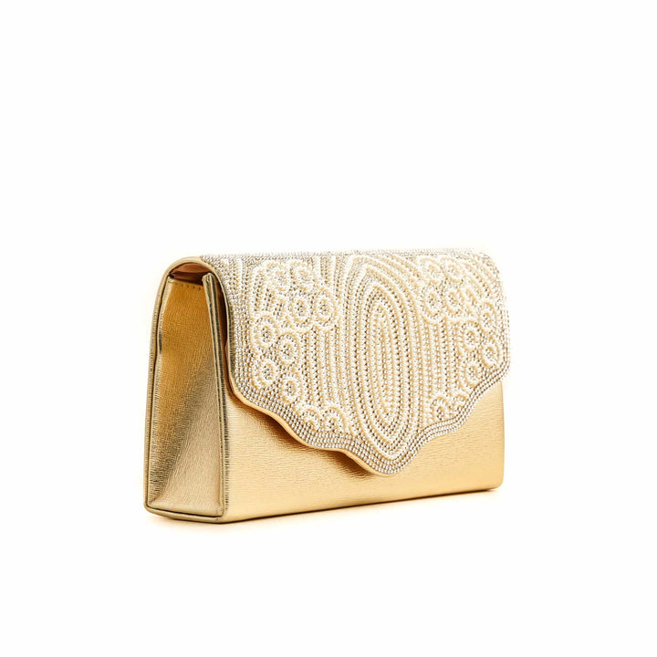 Golden Fancy Clutch P24246